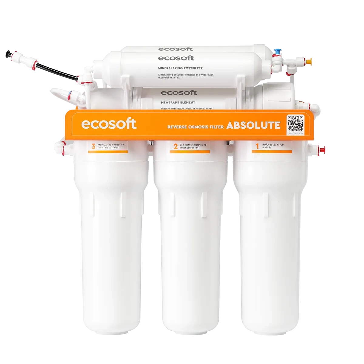 Фільтр зворотного осмосу Ecosoft Absolute з мінералізатором (MO675MECO) - Зображення 2