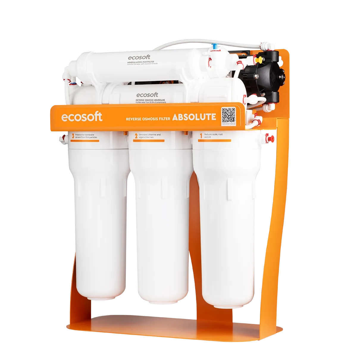Фільтр зворотного осмосу Ecosoft Absolute з мінералізатором з помпою на станині (MO675MPSECO) - Зображення 2
