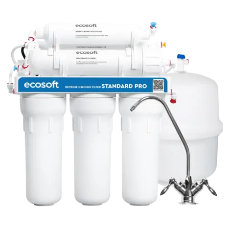 Фільтр зворотного осмосу Ecosoft Standard з мінералізатором (MO650MECOSTD)