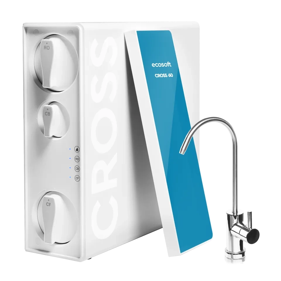 Компактний розумний фільтр зворотного осмосу CROSS60 (MO3400PECO)