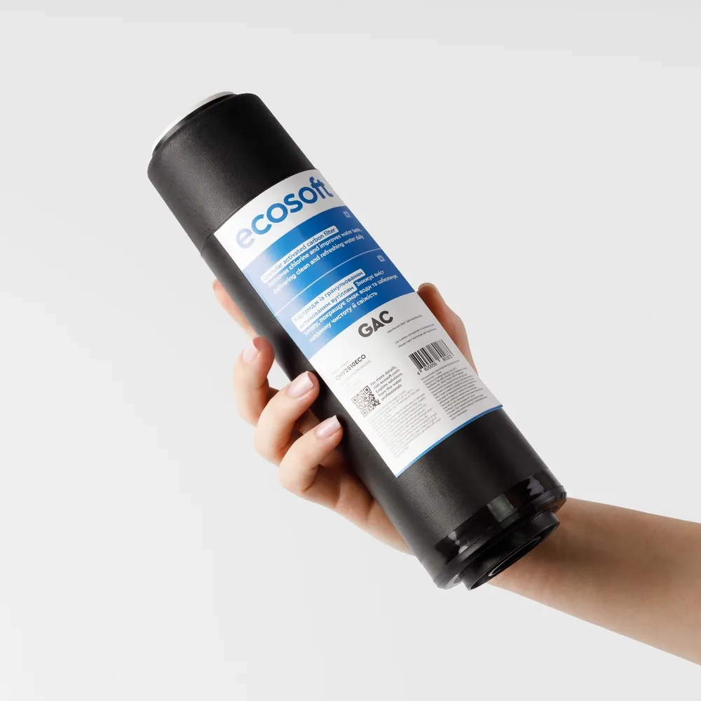 Картридж з гранульованим активованим вугіллям Ecosoft 2,5"х10" (CHV2510ECO) - Зображення 2