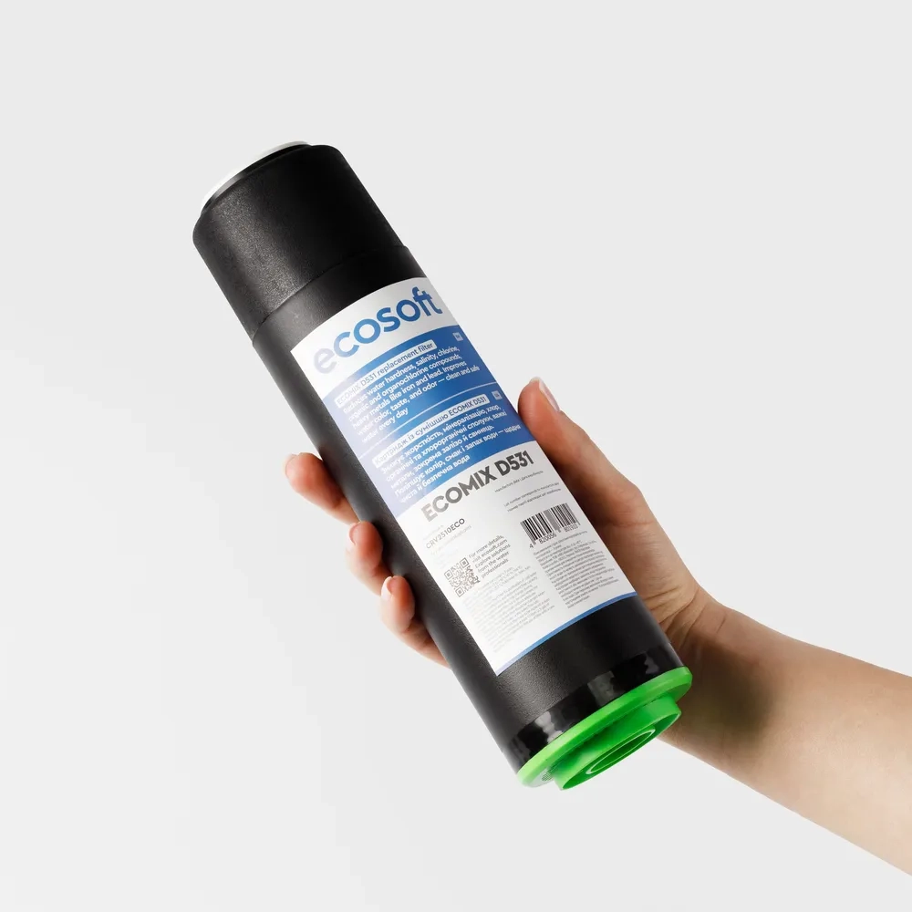 Картридж з сумішшю EcomixD Ecosoft 2,5"x10" (CRV2510ECO) - Зображення 2