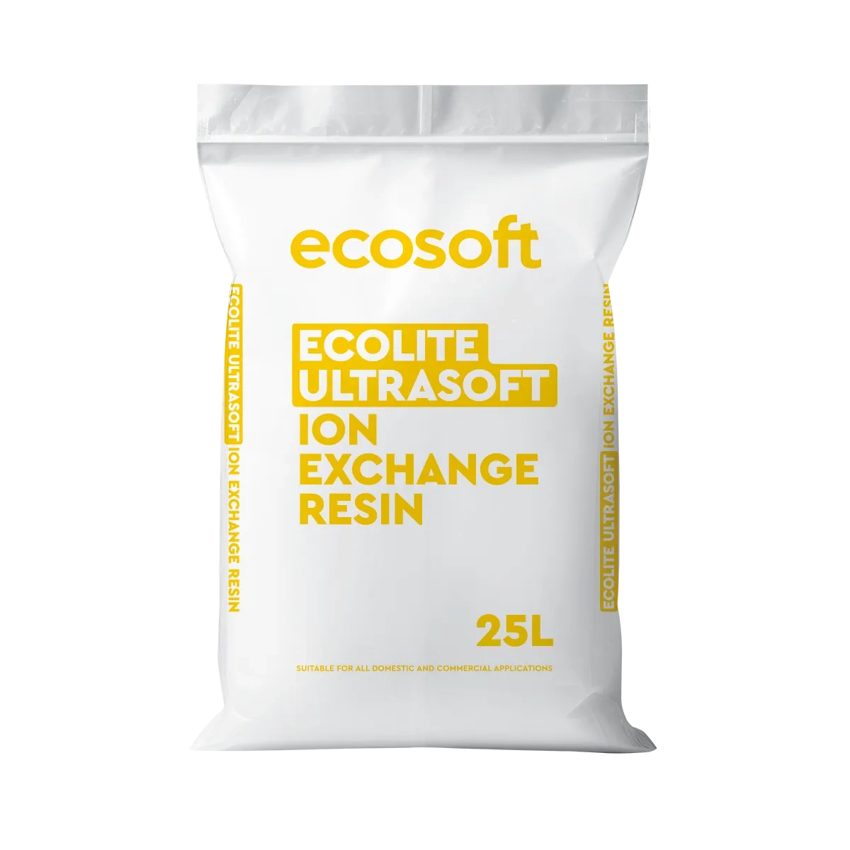 Ecosoft Ecolite Ultrasoft сильнокислотна іонообмінна смола 25 л