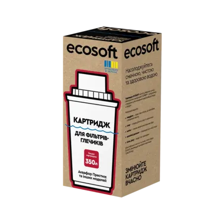 Картридж ECOSOFT для фільтрів-глечиків Аквафор (CRVKAQRECO)