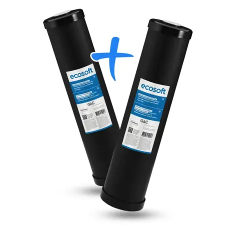 Картридж з гранульованим активованим вугіллям Ecosoft 4,5"х20" 2шт. (CHV24520ECO)
