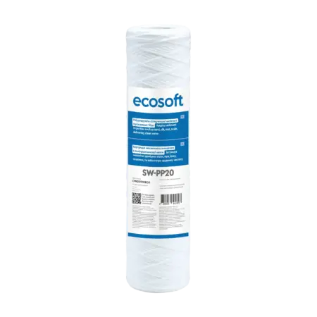 Картридж з поліпропіленової нитки Ecosoft 2,5"x10" 20 мкм (CPN251020ECO)