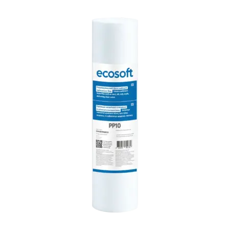 Картридж зі спіненого поліпропілену Ecosoft 2,5"x10" 10 мкм (CPV251010ECO)