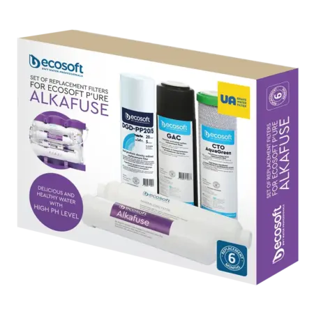 Комплект картриджів Ecosoft PURE Alkafuse "6 місяців" (CHV5PUREALC)